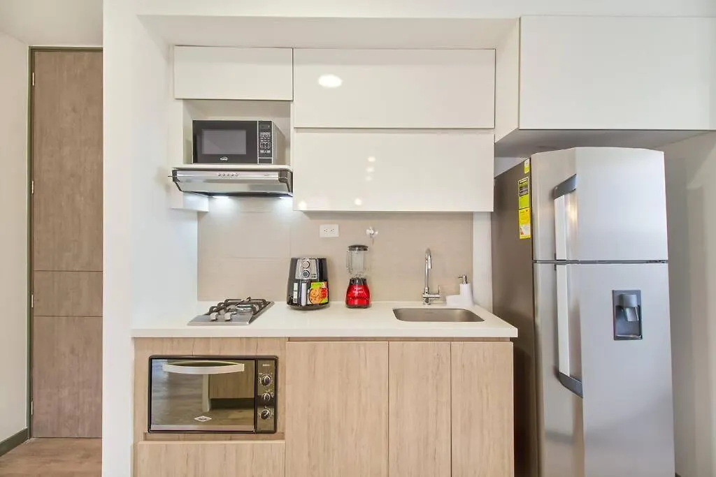 Apartament Poblado View Class Suite / Big Balcony Medellín